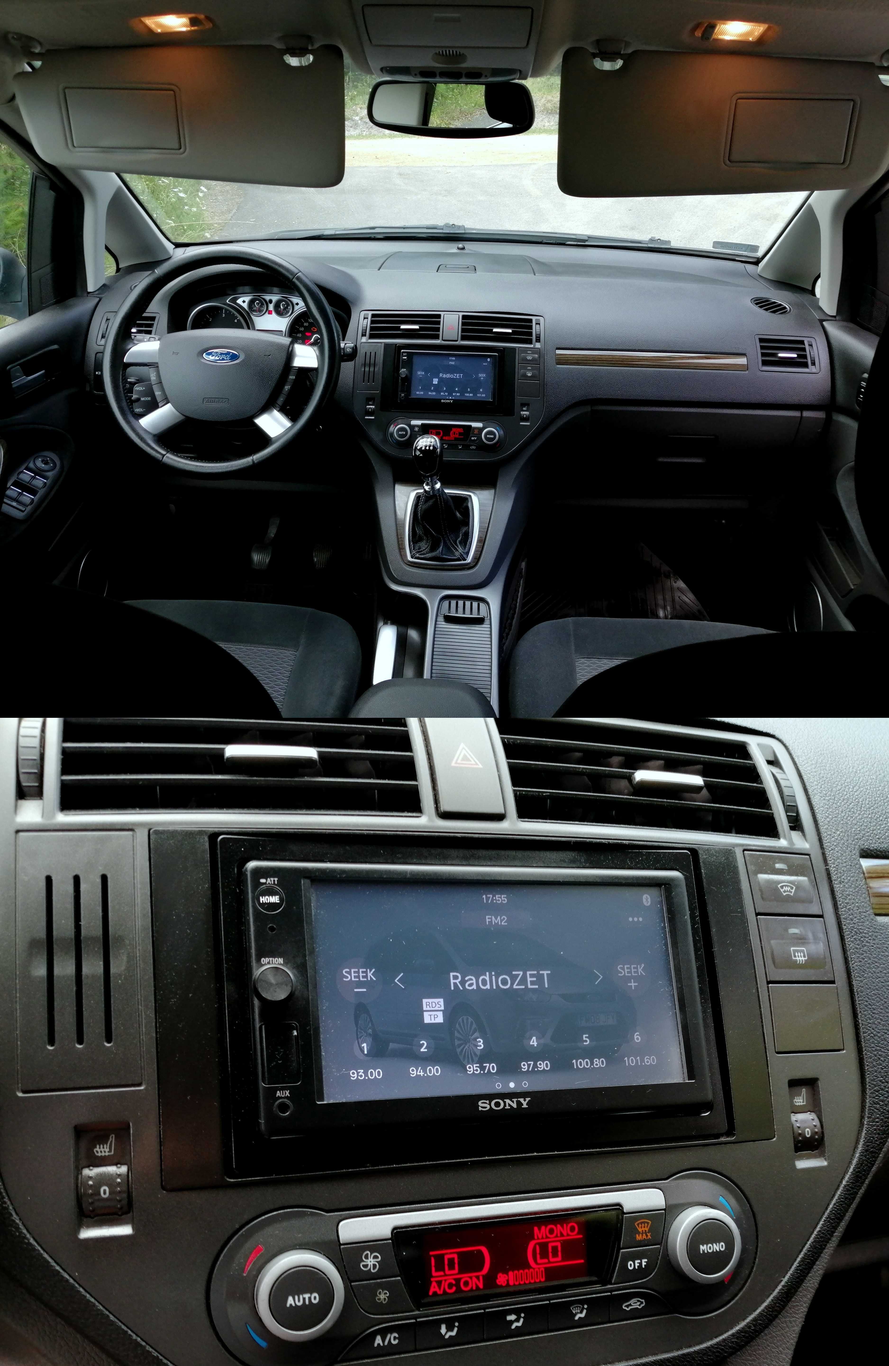 Ford C -MAX 2,0 LIFT 145 KM FULL GHIA Komputer NAVI 6- Biegów SALON PL