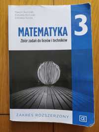 Matematyka 3 zbiór zadań Rozszerzenie Oficyna Edukacyjna