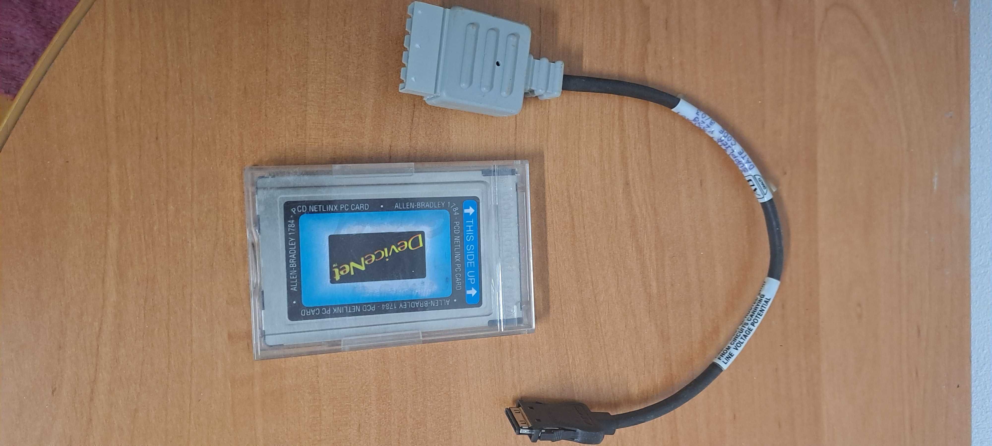 Karta komunikacyjna PCMCIA Controlnet i Devicet (dwie karty)