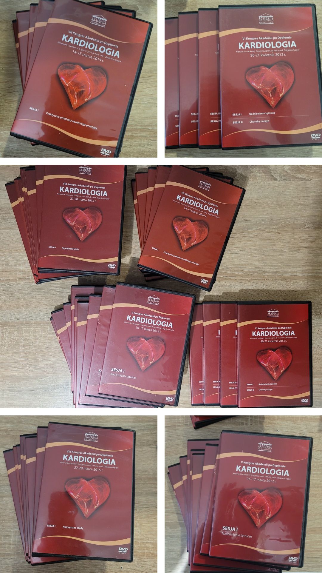 Medycyna AKADEMIA PO DYPLOMIE Kongresy płyty dvd Stany Nagłe Kardiolog