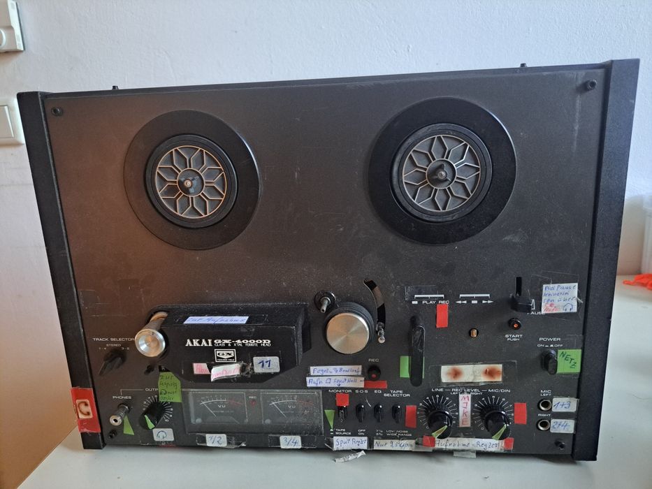 Akai gx 4000d катушечний магнітофон