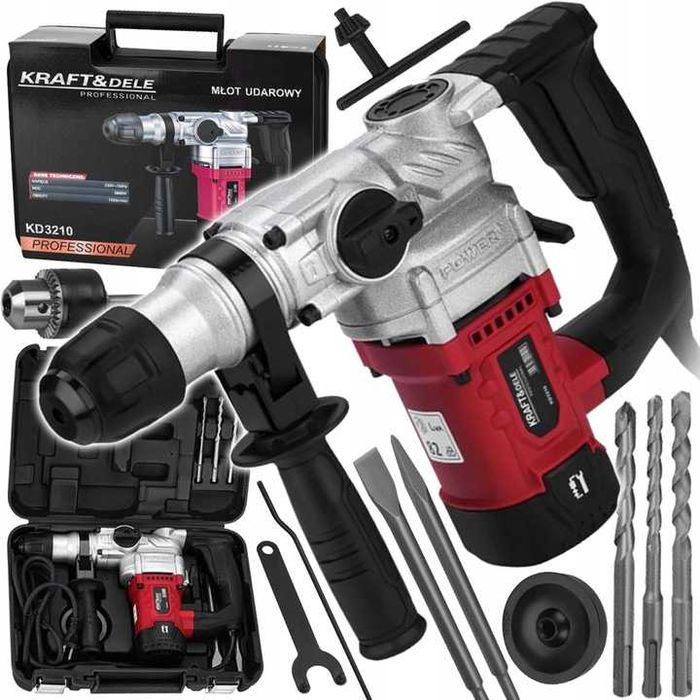 MŁOT UDAROWY młotowiertarka 6J 2800W 230V/50Hz KD3210