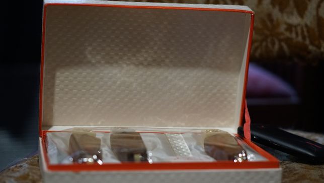 Коллекционный подарочный набор парфюмов ссср "рідна україна" фабрики "