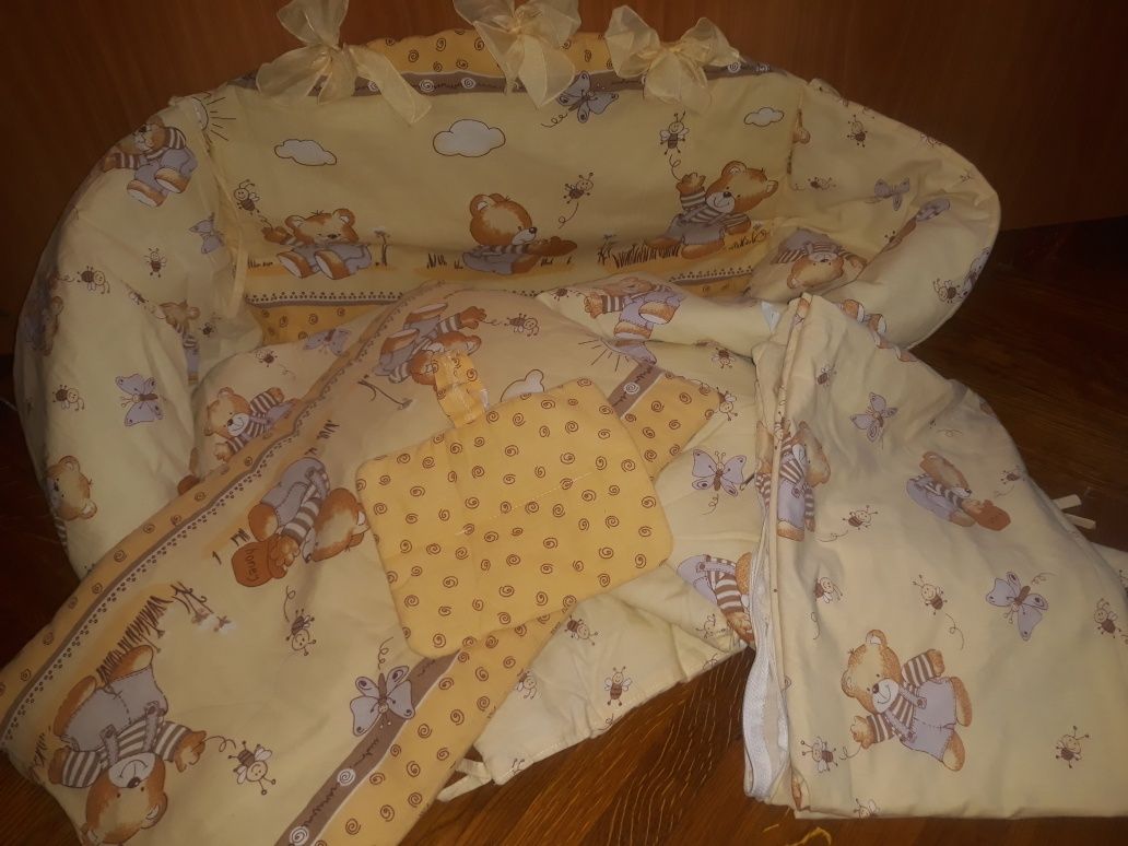 Защита в манеж бортики детское постельное белье.