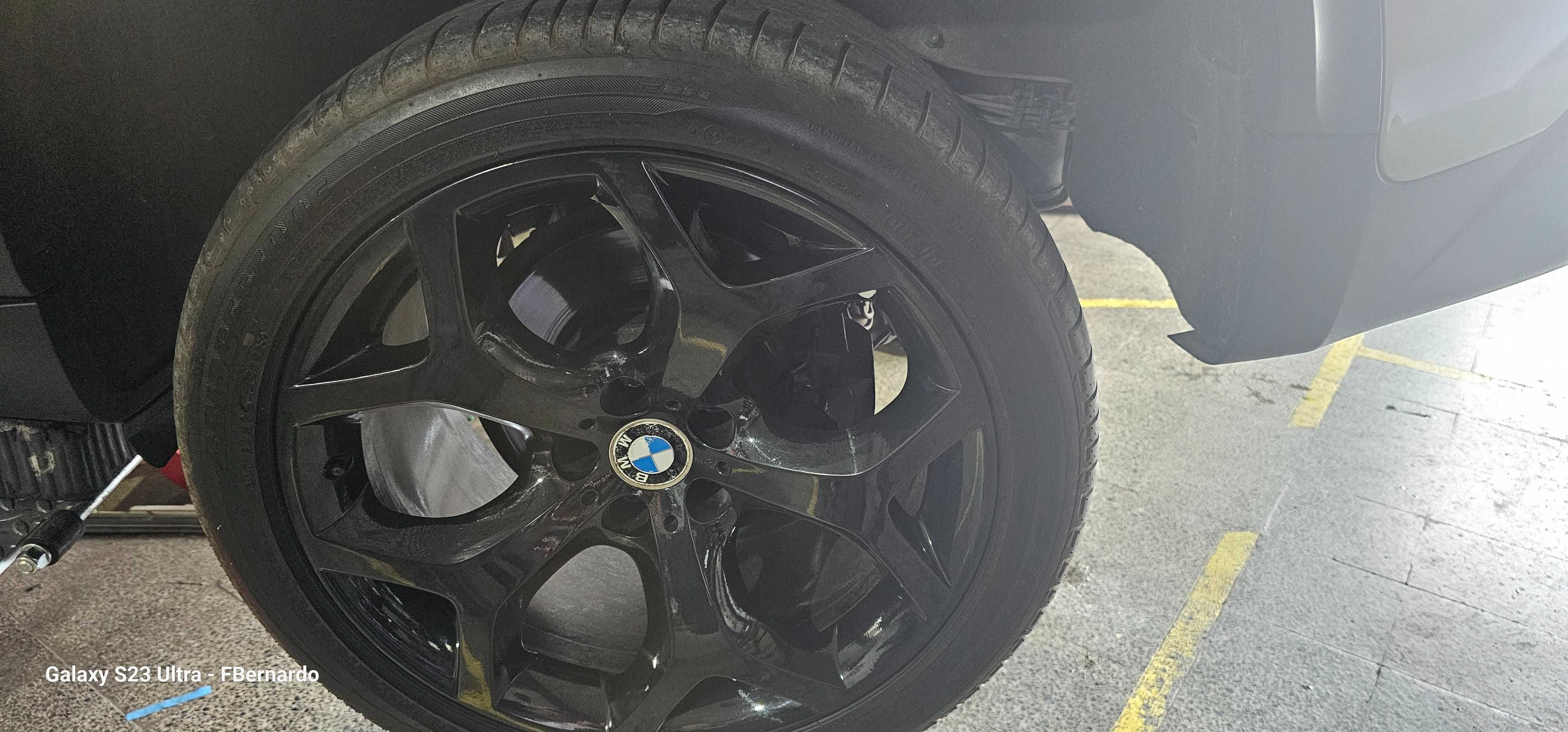 - Oportunidade; 4 Jantes BMW X5 Ronal 20' c/ pneus Ran Flat Firestone.