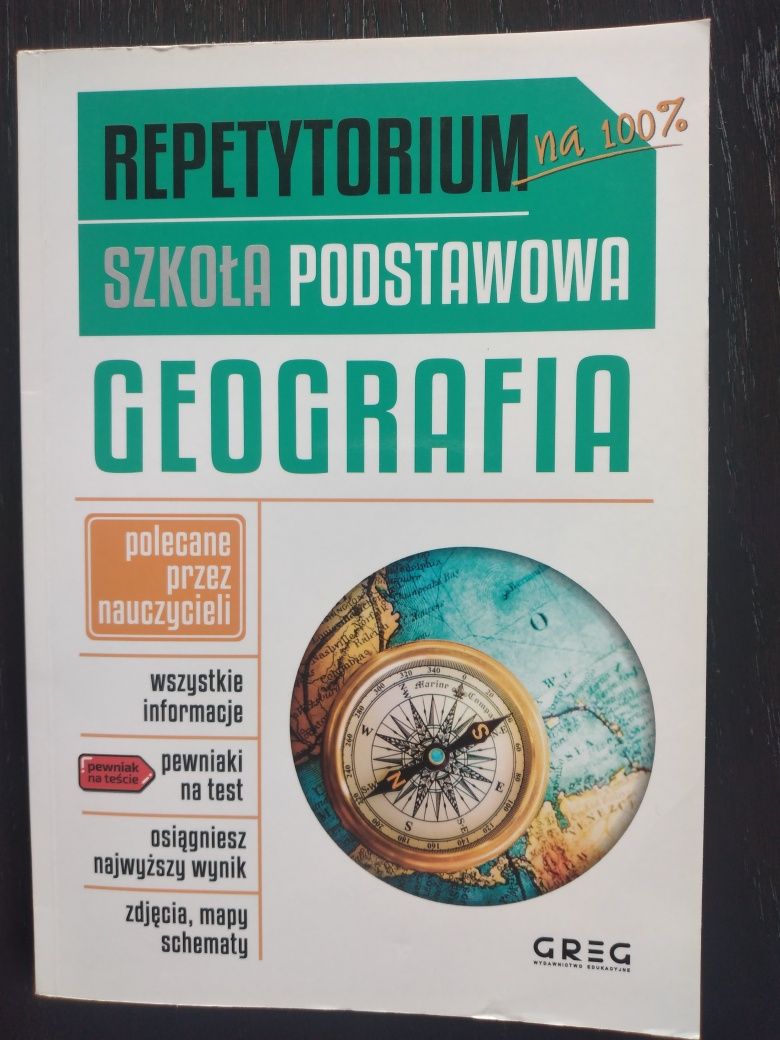 Repetytorium Geografia szkoła podstawowa GREG
