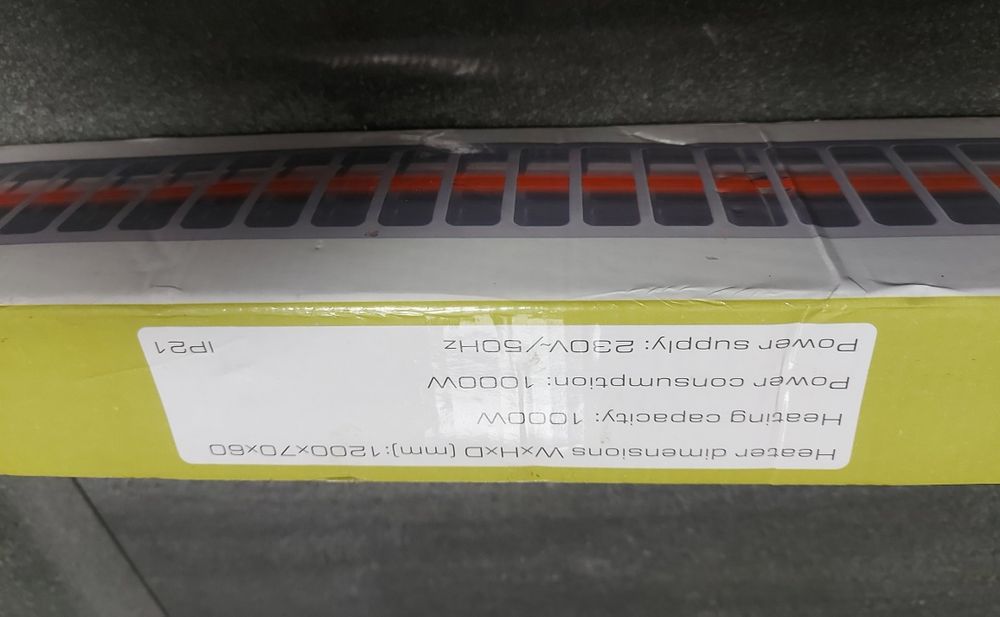 Promiennik, grzejnik tarasowy