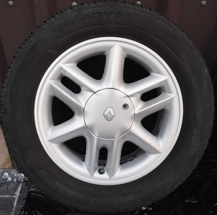Super felgi aluminiowe RENAULT 15 cali 4x100 + GRATIS ładne opony lato