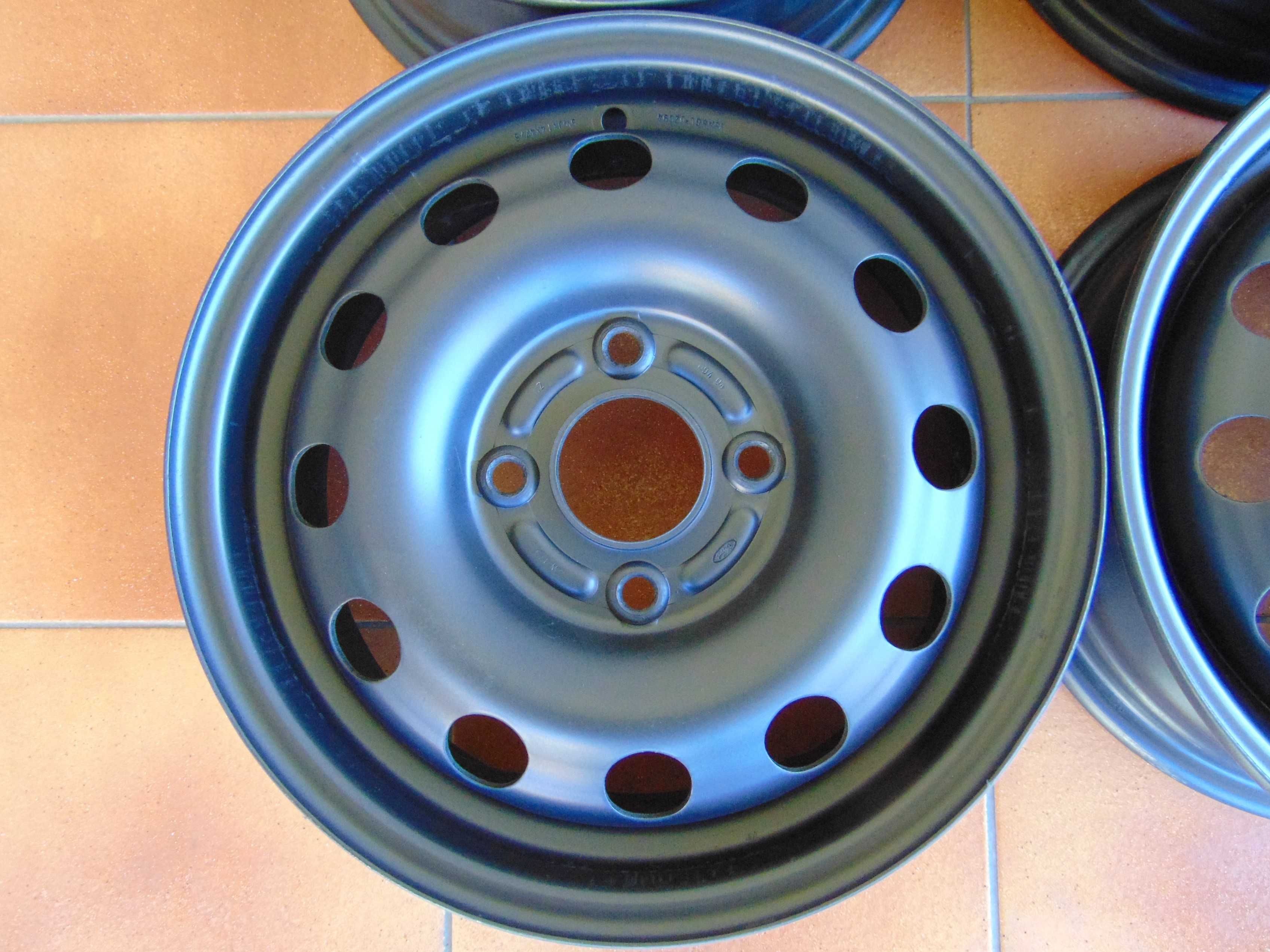 Felgi stalowe 5,5X14 ET47,5 Fiesta 6 Fusion Mazda 2 kpl.