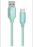 Кабель ColorWay USB – Type-C 2.1А 1 м Mint, зарядка