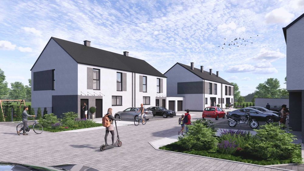 Syców Nowe Mieszkanie 4-pokoje Ogródek Panele PV + 2 miejsca postojowe