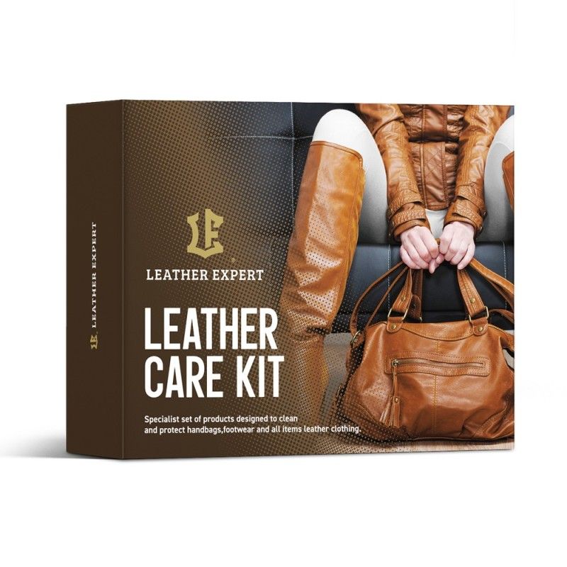 leather expert care kit 2x100ml – zestaw do czyszczenia i pielęgnacji