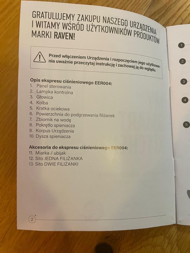 Express ciśnieniowy RAVEN
