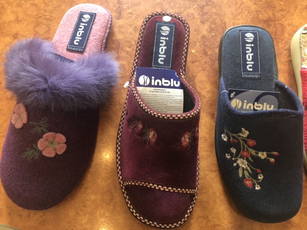 Комнатные тапки, тапочки, Inblu ИНБЛУ