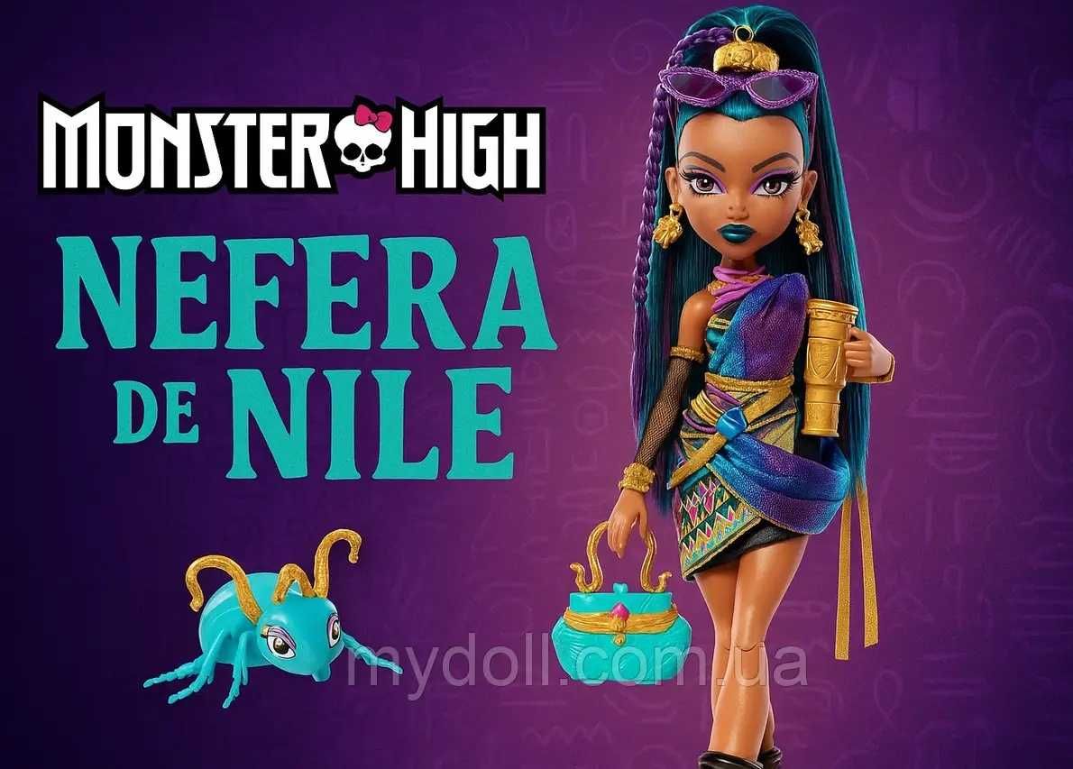 Лялька Монстер Хай Нефера Де Ніл Monster High Nefera De Nile JDR48