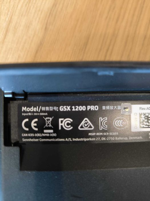 DAC Sennheiser GSX 1200 Pro