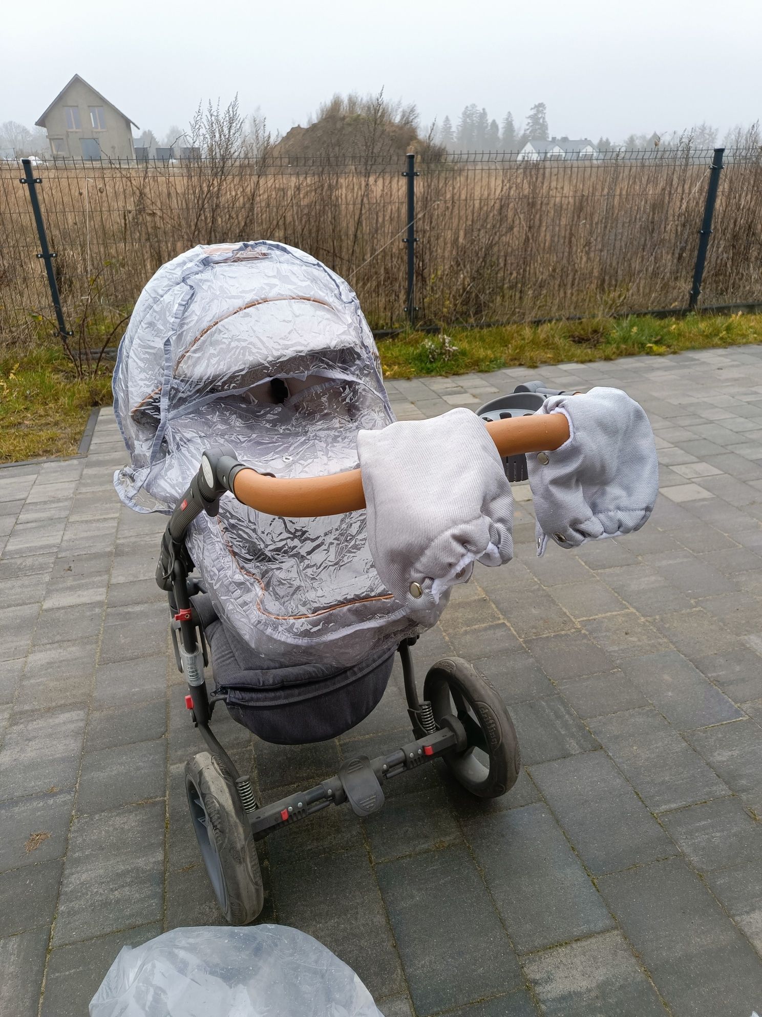 Wózek dziecięcy 2w1 akcesoria Adamex