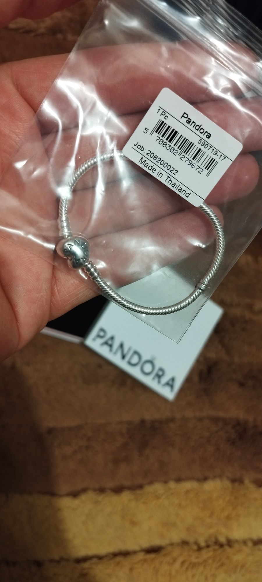 Pandora bransoletka 17 cm