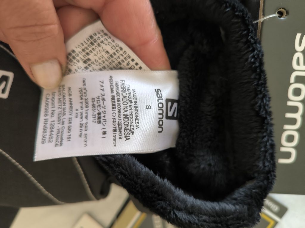 Luvas pretas, solomon Gore-Tex