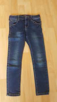 Spodnie legginsy jeansy Reserved 116 jak nowe dziewczęce