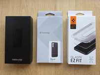 Samsung 23 5G 256GB czarny SM-S911B/DS jak NOWY etui gwarancja 07.2026