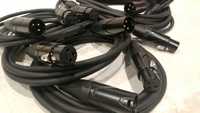 Przewód kabel mikrofonowy symetryczny 2x0,23mm OFC XLR - XLR / 3m