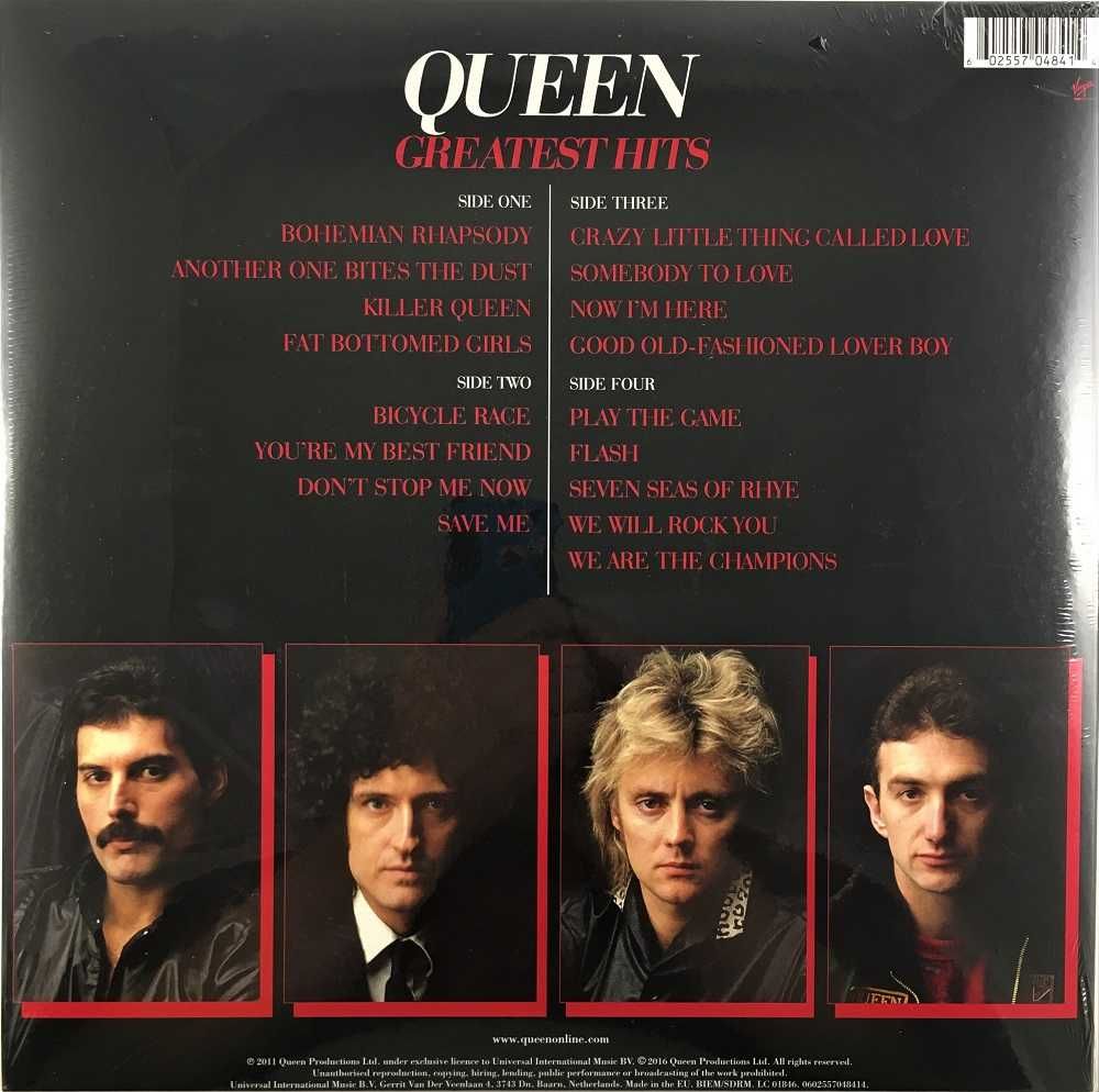 Вінілова платівка Queen - Greatest Hits (1981/2016)