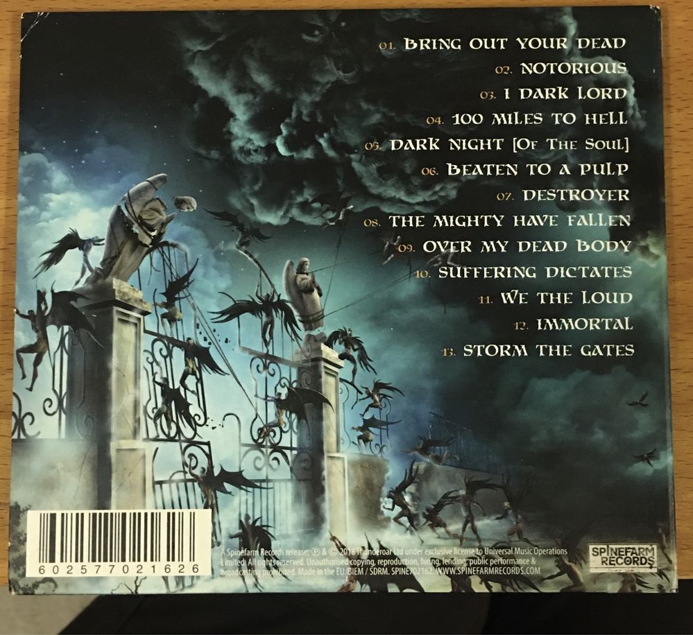 Venom - Storm the gates CD