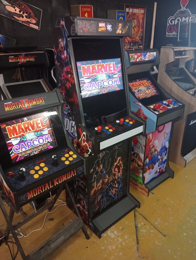 Máquinas arcade 9800 jogos