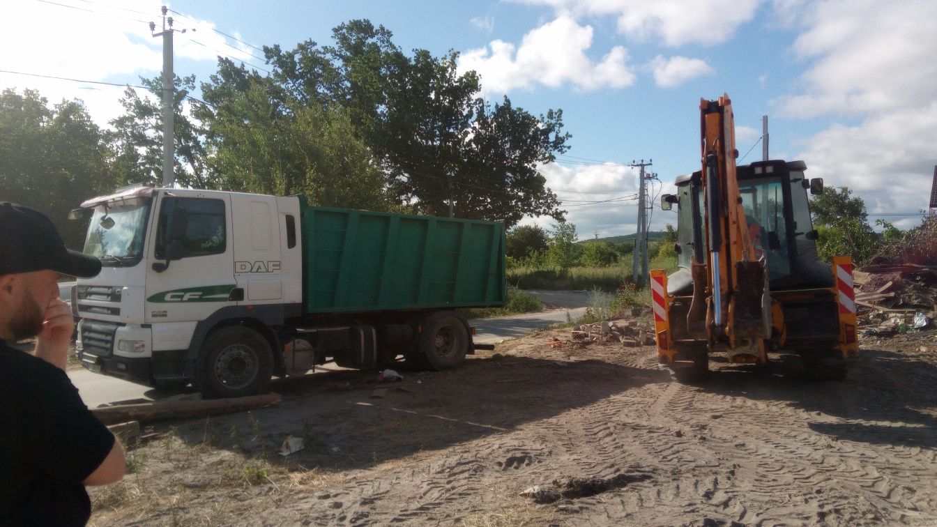 Вивіз Сміття Камаз ЗІЛ Даф Доставка пісок щебінь чорнозем