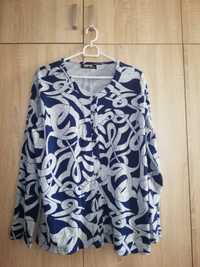 Sweter damski szaro-granatowy r. XXXL Erbossi