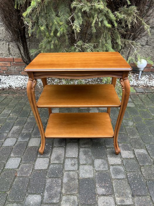 Stylowa Ława Ludwikowska Stolik Kawowy Ludwik Szafka Kwietnik Stan BDB