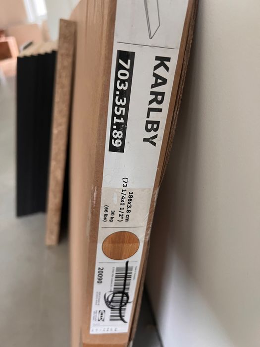 Blat Karlby Fornir Dąb z Ikea