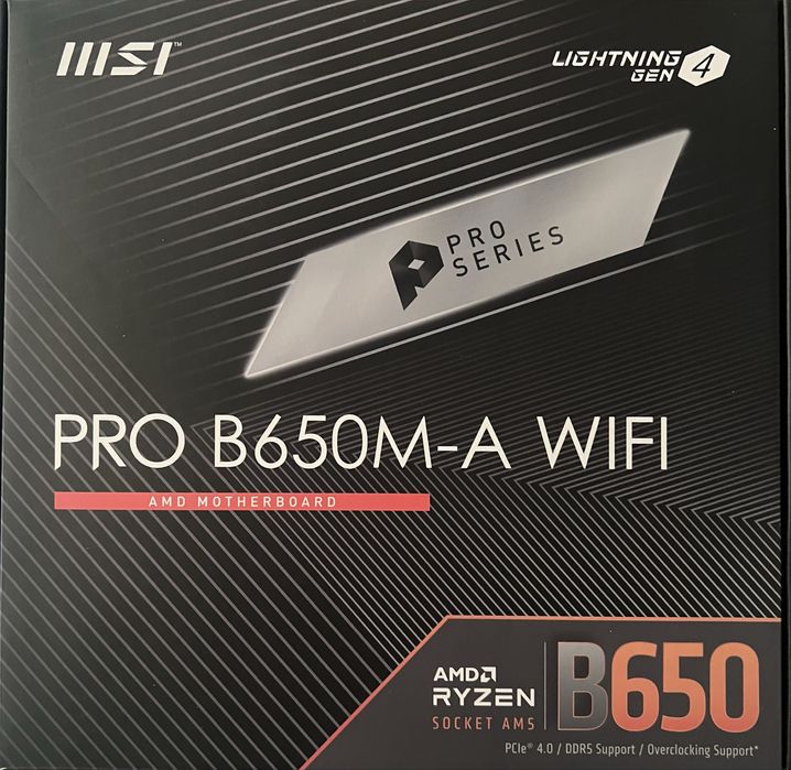 Msi pro b650M A wifi