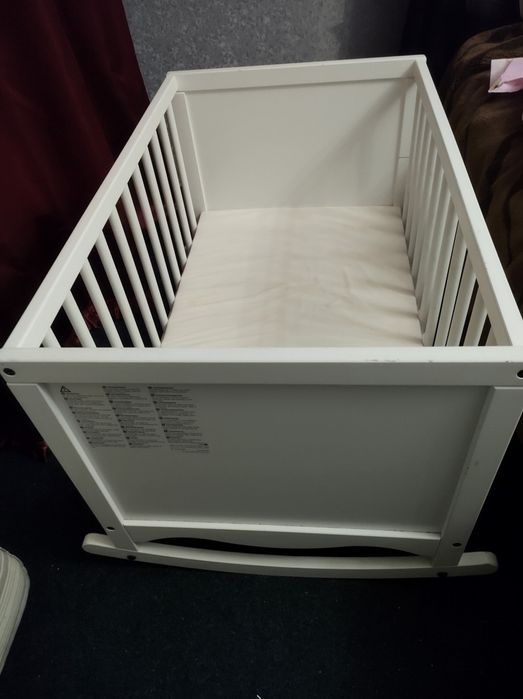 IKEA Кроватка ліжко дитяче люлька SOLGUL