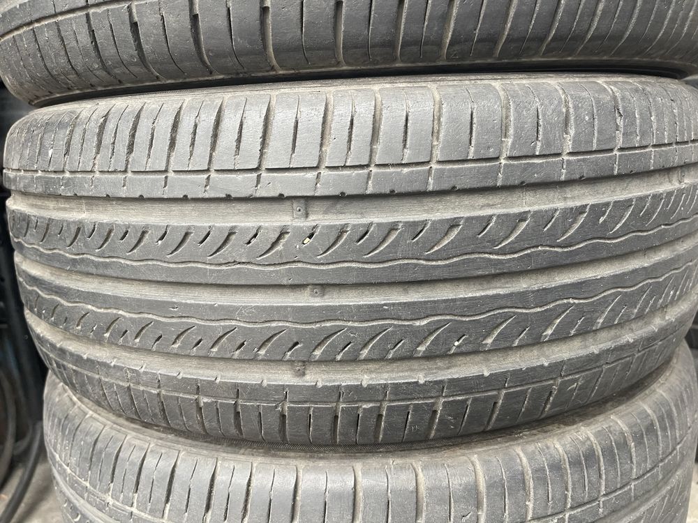 Шины 195/55 R16 Kumho б/у комплект лето 5,5мм U4
