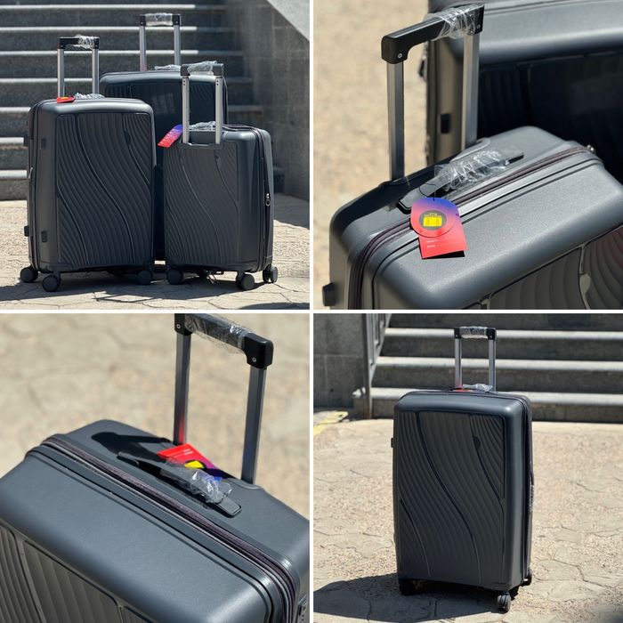 И ABS!и Полипропилен!Чемодан Польша на колесах,валіза,сумка на колесах