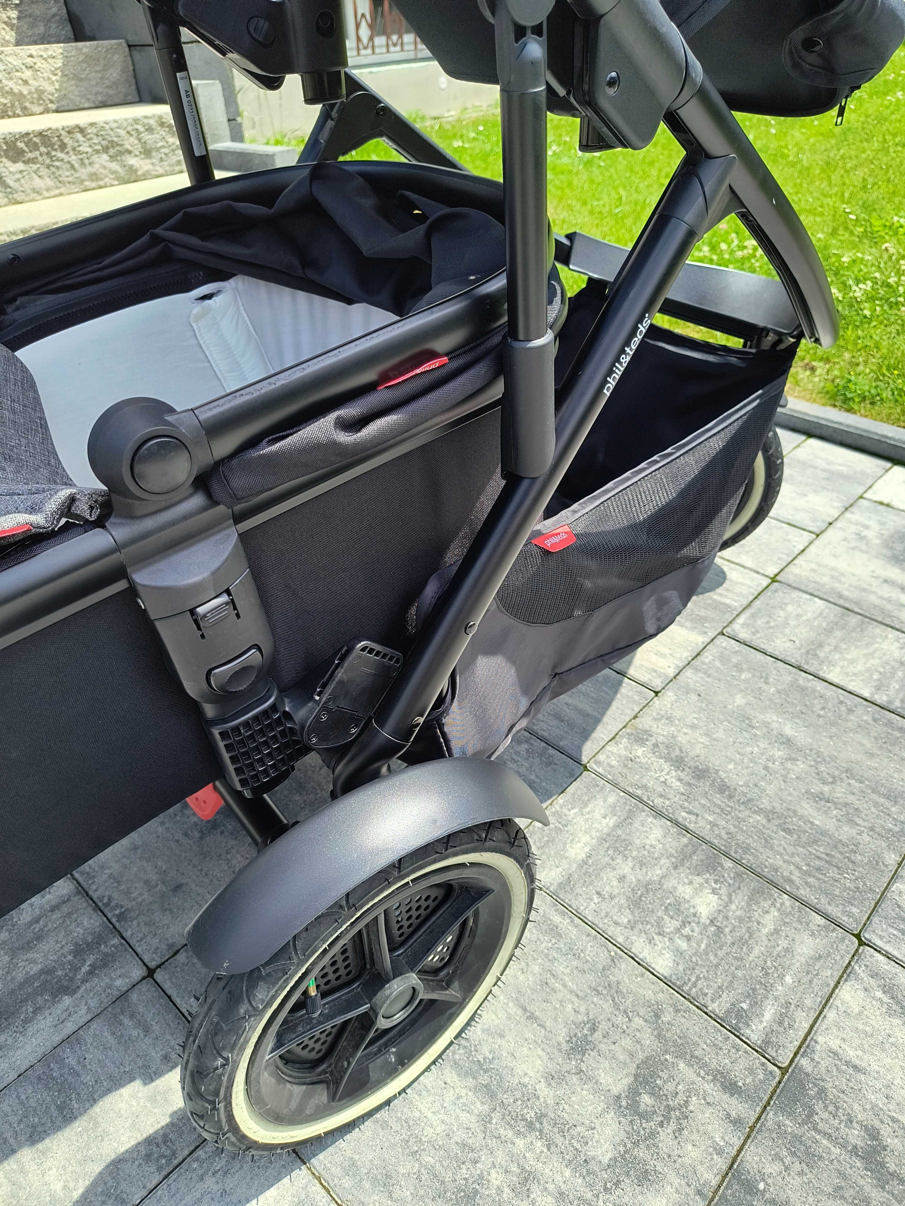 Wózek dziecięcy podwójny Phill&Teds Sport Rok po Roku