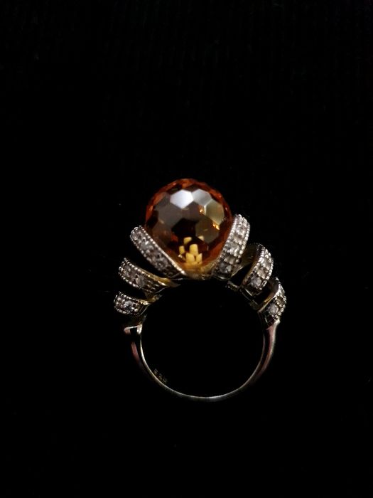 pierścionek i kolczyki srebro