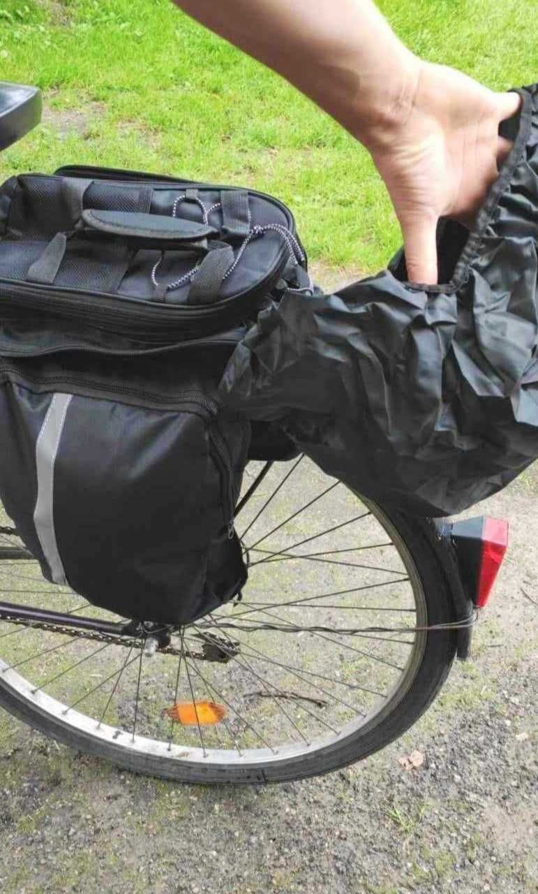 Torba rowerowa, bagażnikowa, na rower, sakwa na bagażnik, podwójna
