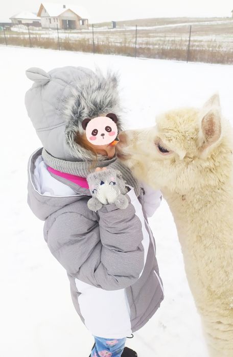 Zestaw zimowy 2x  kurtka, spodnie, rękawiczki czapka dziewczynki