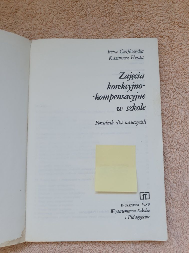 Zajęcia korekcyjno-kompensacyjne w szkole wsip Czajkowska Herda