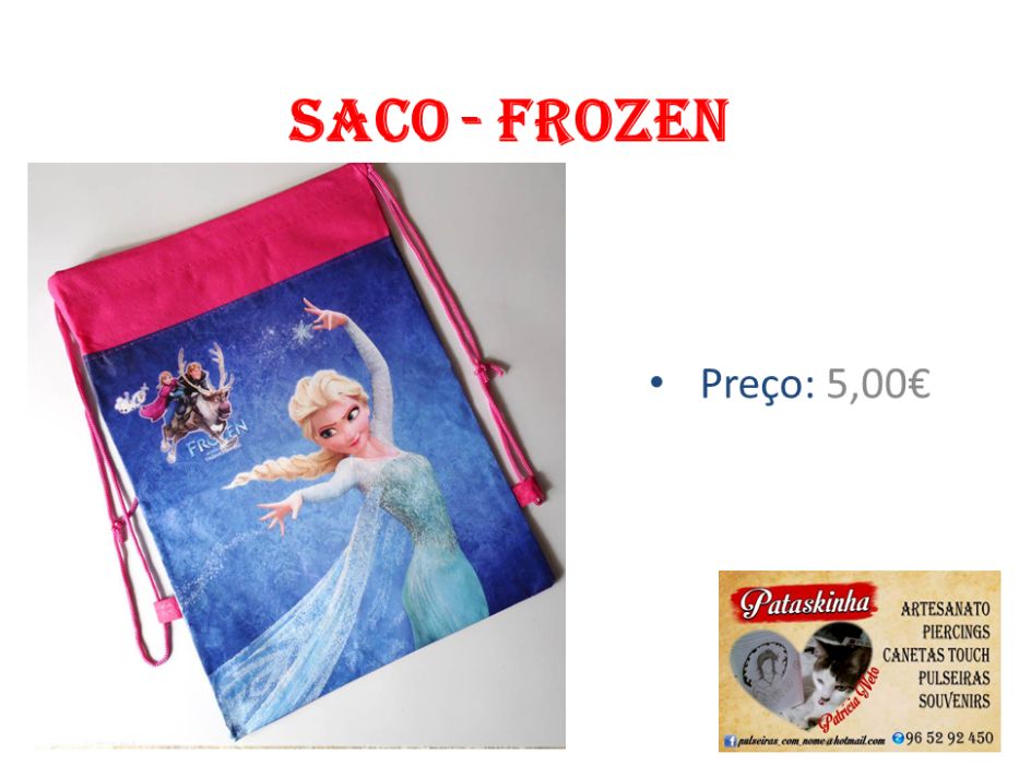 Bolsas mochilas Frozen