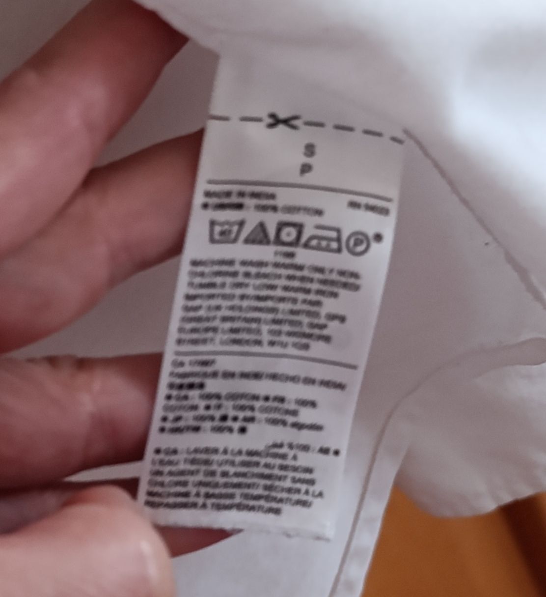 Сорочка чоловіча бренду GAP оригінал котон