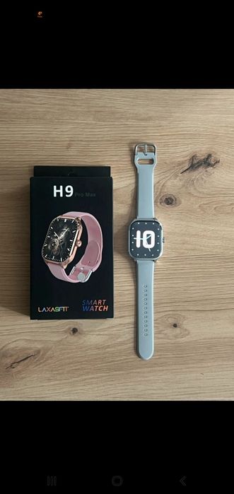 Smartwatch H9 Pro Max szary – Styl, Funkcje, Prezent!