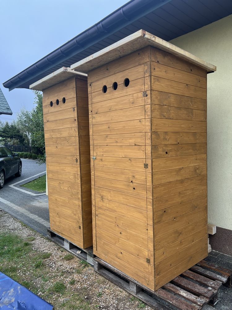 Kibel WC drewniany