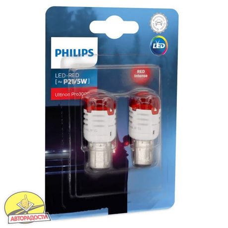 Лампочки Phillips P21/5W Red