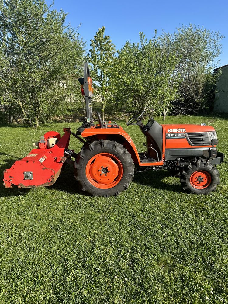 Mini traktorek KUBOTA STA35 35KM HYDRO 4x4 do rejestracji