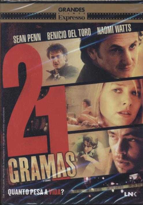 21 Gramas e outros filmes dvd