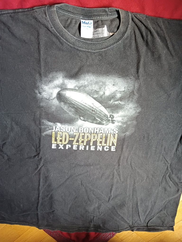 Unikat koszulka Jason Bonham L/XL tshirt Led Zeppelin org merch